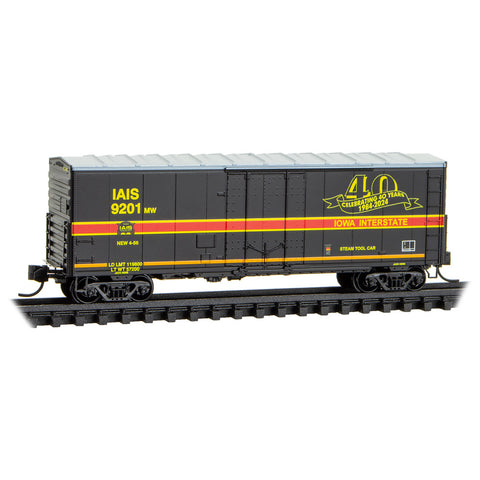 N Scale Micro Trains 7400500 Iowa Interstate 9201 40th Anniversary Tool Car