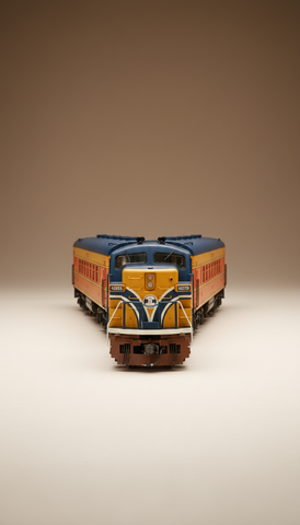 O Scale Passenger Train Model