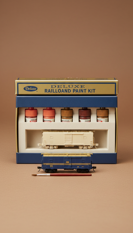 Deluxe Railroad Paint Kit