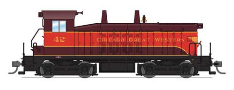 HO Scale Broadway Limited 6723 Chicago Great Western 42 EMD NW2 Sound and DCC Paragon4
