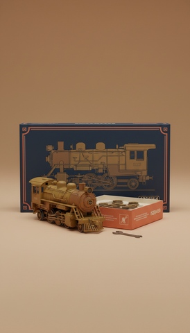 HO Scale Steam Locomotive Boxed Set