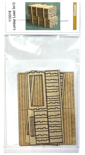 HO Scale GCLaser 113318 3 x 12