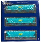 HO Athearn G97150 Joseph Transportation DJTX Trinity 3-Bay Covered Hopper Set #2