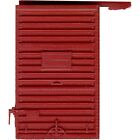 HO Scale Kadee #2200 6' Youngstown Boxcar Doors High Tack Board Red Oxide (2)pr