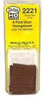 HO Scale Kadee 2202 6' Youngstown Boxcar Doors Low Tack Board Red Oxide (2) pr