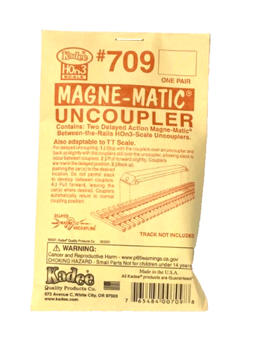 HOn3 Scale Kadee #709 Delayed-Action Uncoupler pkg (2)