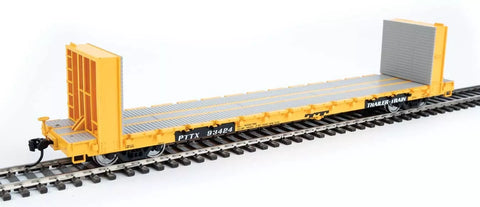 HO Scale Walthers 910-5877 Trailer Train PTTX 93424 60' PS Bulkhead Flatcar