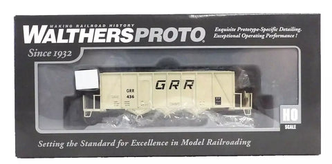 HO Scale Walthers Proto 920-106042 Georgetown Railroad GRR436 40' Ortner 100-Ton Hopper