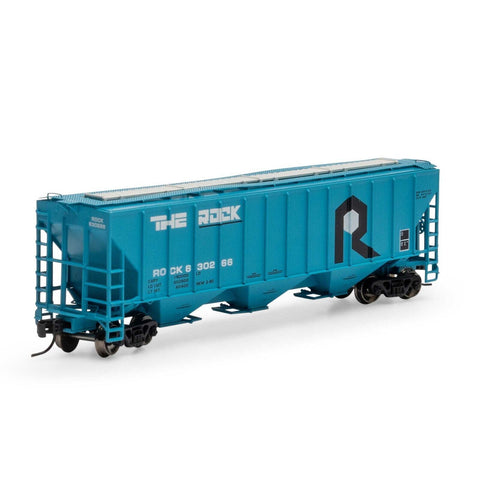 N Scale Athearn 27417 Rock Island 630266 Bankruptcy Blue PS 4427 Covered Hopper
