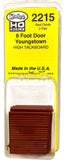 HO Scale Kadee 2215 8' Youngstown Boxcar Doors High Tack Board Red Oxide (2) pr