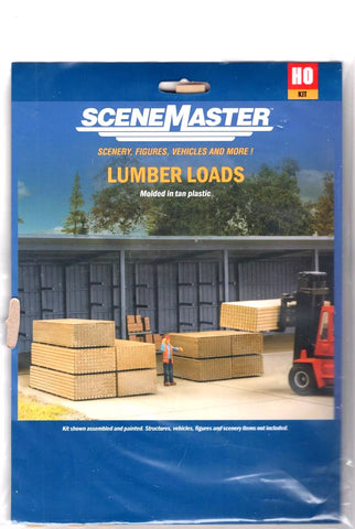 HO Scale Walthers SceneMaster 949-4254 Lumber Load Kit