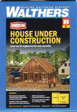 HO Scale Walthers Cornerstone 933-4157 House Under Construction Building Kit