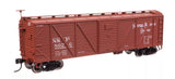HO Walthers 910-40722 Nickle Plate NKP 8026 40' Single Sheathed Boxcar