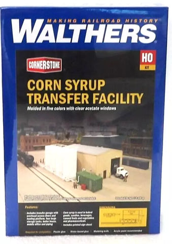 HO Scale Walthers Cornerstone 933-4181 Corn Syrup Transfer Facility Kit