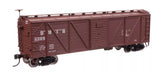 Walthers 910-40712 Duluth Missabe & Iron Range 3396 40' Single Sheathed Boxcar
