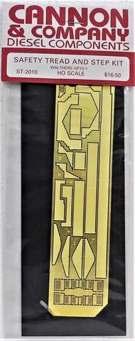 HO Scale Cannon & Company ST-2010 Brass Safety Tread for Walthers GP15-1