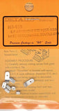 HO Scale Details West HB-103 SP Headlight Set Post-1958 1st Gen. Hood Units