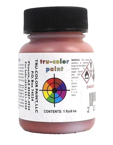 Tru-Color TCP-868 Flat Rusted Umber 1 oz Paint Bottle