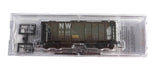 N Micro Trains 9544110 Weathered Norfolk & Western #514372 2-Bay Covered Hopper