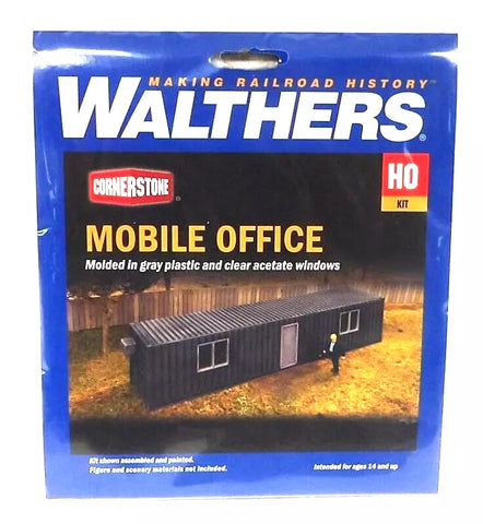 HO Scale Walthers Cornerstone 933-4188 Transload Mobile Office Kit