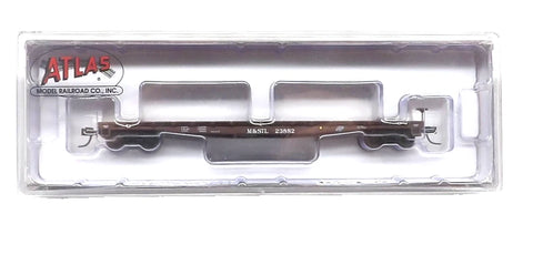N Scale Atlas 50005164 Minneapolis & St. Louis M&STL 23882 53'6" Steel Flatcar