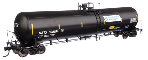 HO Walthers Proto 920-100640 NATX 302194 55' Trinity 30,145 Gallon Tank Car