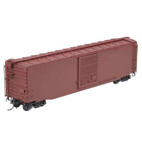 HO Scale Kadee 6000 Undecorated 50' PS-1 Boxcar Red w/9' Youngstown Door