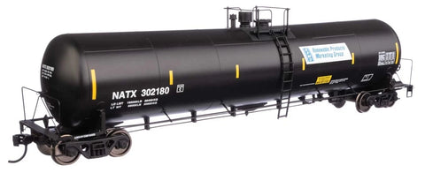 HO Walthers Proto 920-100638 NATX 302180 55' Trinity 30,145 Gallon Tank Car