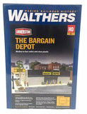 HO Scale Walthers Cornerstone 933-4113 The Bargain Depot Store Kit