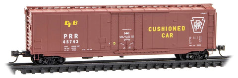 Share N Scale Micro Trains 3200610 Pennsylvania Railroad 45743 50' Plug-Door Boxcar