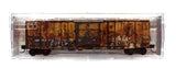 N Scale Micro Trains 02544196 Weathered Sabine River ex-Cadiz 50' Boxcar