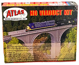 HO Scale Atlas 70000226 Double-Track Cut-Stone Viaduct Kit