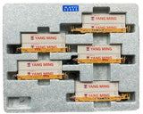 N Kato 106-6213 TTX Gunderson MAXI-1 5-Unit Well Car w/Yang Ming Containers