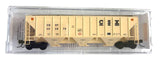 N Scale Micro Trains 096 00 230 CSX 253876 3-Bay Covered Hopper