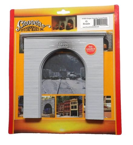 O Scale Chooch 9920 Single-Track Concrete Tunnel Portal
