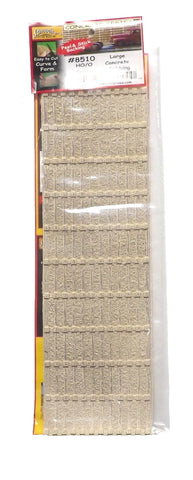 HO/O Scale Chooch 214-8510 Large Concrete Cribbing Flexible Sheet