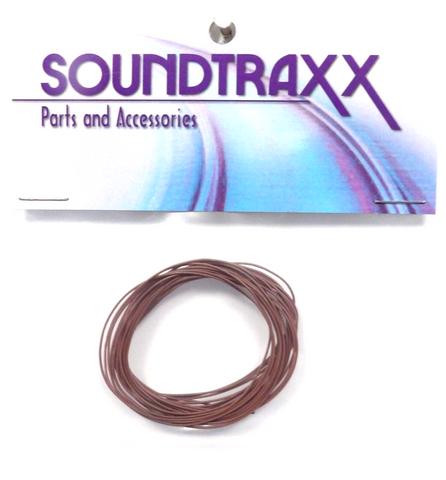 SoundTraxx 810150 Brown 30 AWG Super-Flexible Wire 10' 3.1m Length