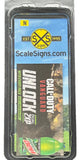 N Scale ScaleSigns.com 161803 Mountain Dew #2 Billboard Sign