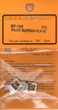 HO Scale Details West BP-195 Pilot Buffer Plate