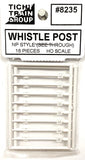 HO Scale Tichy Train Group 8235 NP Northern Pacific Style Whistle Post pkg (16)