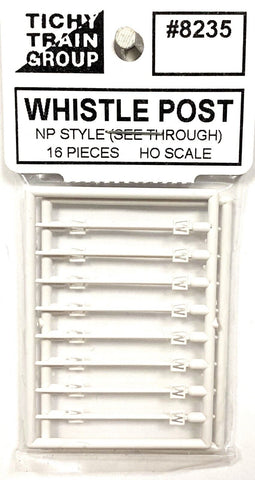 HO Scale Tichy Train Group 8235 NP Northern Pacific Style Whistle Post pkg (16)