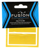 N Scale Fusion Graphics FY4-160 Freight Bright Yellow Consistently Wide Stripes
