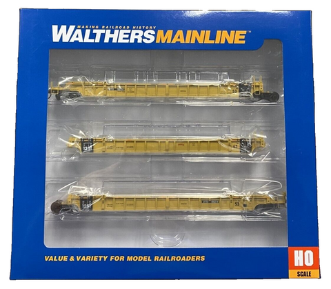 HO Walthers MainLine 910-55812 DTTX 786314 NSC Articulated 3-Unit 53' Well Car