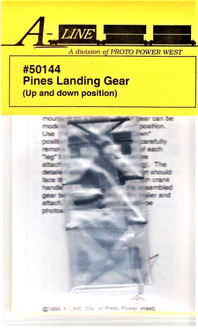 HO Scale A Line Product 50144 Pines Style Landing Gear for Semi Trailers pkg (2)
