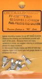 HO Scale Details West FF-258 GE Dash 8,9 & AC4400CW Fuel Fillers and Gauges