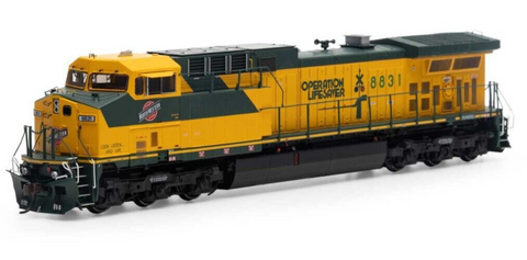 HO Athearn Genesis 2 G31649 CNW Chicago Northwestern 8831 AC4400CW w/DCC & Sound