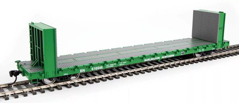 HO Walthers 910-5862 Burlington Northern BN 616046 60' PS Bulkhead Flatcar