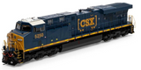 HO Scale Athearn Genesis G83092 CSX Boxcar Logo #5250 ES44DC DCC Ready