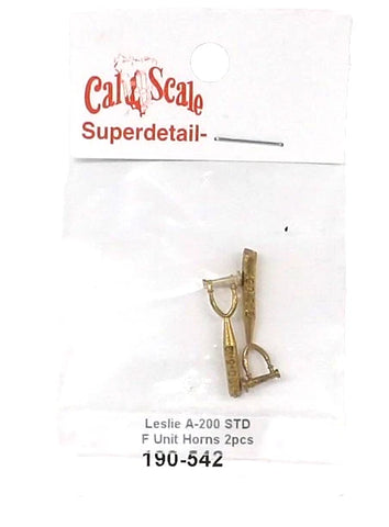 HO Scale Cal Scale 542 Leslie A-200 Horn Standard for F Units (1 Pair)