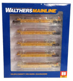 HO Scale Walthers MainLine 910-55677 BNSF SFLC 1034 Thrall 5-Unit Rebuilt 40' Well Car